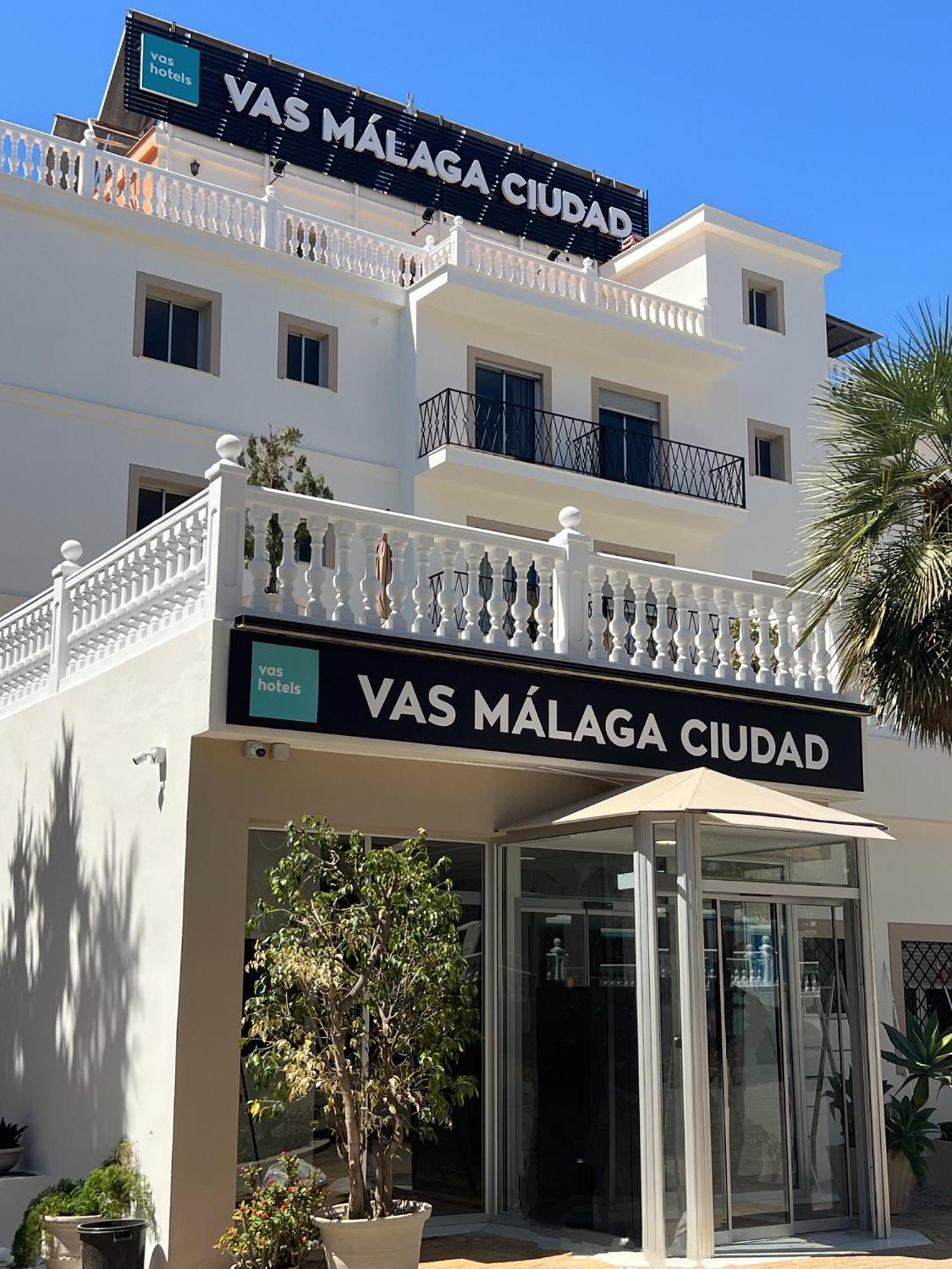 Vas Malaga Ciudad Hotel ภายนอก รูปภาพ
