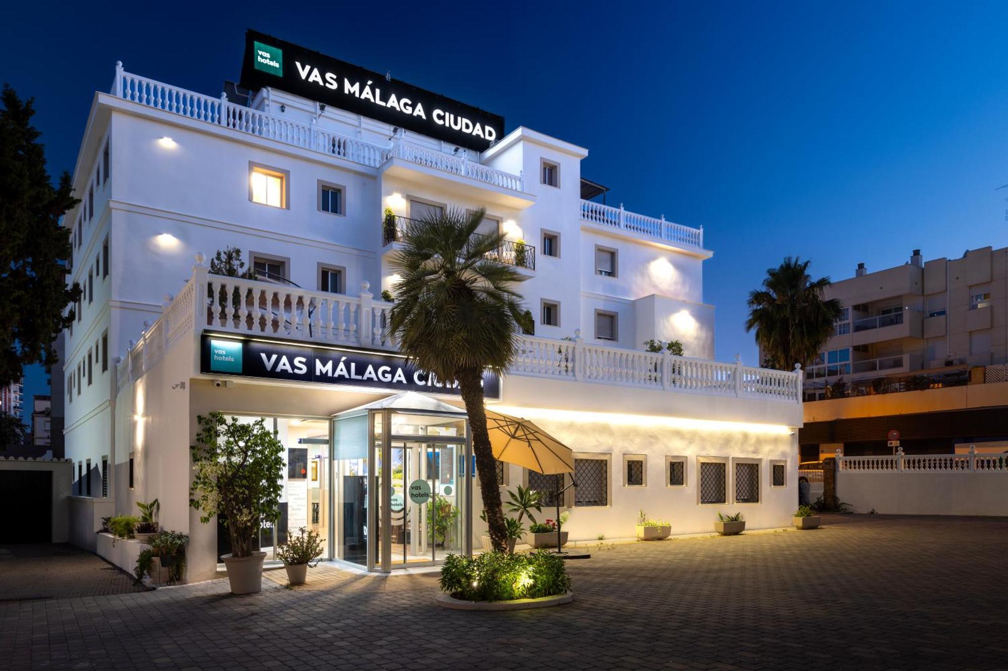 Vas Malaga Ciudad Hotel ภายนอก รูปภาพ